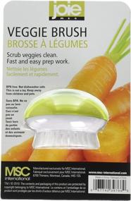 img 1 attached to 🥦 Joie MSC 39766 Flexible Veggie Brush, Green: An Innovative Solution for Efficient Vegetable Cleaning