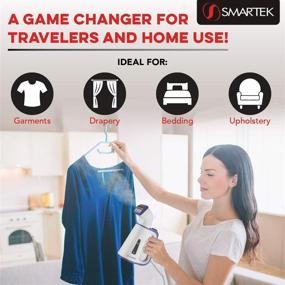 img 2 attached to Smartek Handheld Steamer Clothes Portable