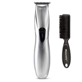 img 4 attached to 🔌 Andis Slimline Pro Li Cordless T-Blade Trimmer - Enhanced by BeauWis Blade Brush for Optimal Performance