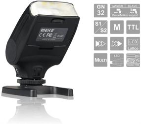 img 2 attached to 📸 MEIKE MK-320C Speedlite Flash TTL for Canon Mirrorless and DSLR Cameras: 1D Mark, 1DS Series, 5D Mark II/III, 6D, 7D Mark II, and More!