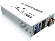 🔋 wzrelb off grid pure sine wave power inverter generator - dc to ac converter (2500w 12v 120v) with enhanced seo logo