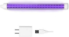 img 2 attached to 🎉 YKDtronics 10W LED Tube Blacklight: Illuminating Neon Glow, Perfect for Blacklight Parties, Bedrooms, Fluorescent Effects, Glow in The Dark, and Blacklight Posters