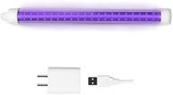 🎉 ykdtronics 10w led tube blacklight: illuminating neon glow, perfect for blacklight parties, bedrooms, fluorescent effects, glow in the dark, and blacklight posters логотип