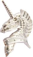 🦄 enchanting silver unicorn costume accessories: discover the magic of kingpiin! logo
