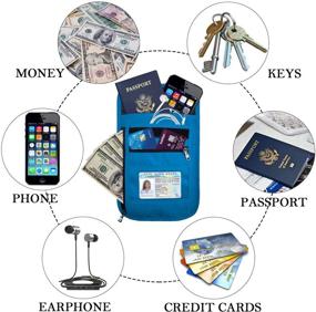 img 2 attached to 🔒 Secure Your Travel Essentials with Blocking Travel Wallet Protection - Essential Passport Travel Accessories for Ultimate Security!