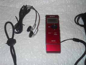 img 3 attached to 🎙️ Enhanced Sony ICD-UX71RED Digital Voice Recorder featuring 1GB Flash Memory