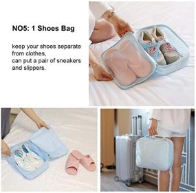 img 1 attached to Travel Packing Luggage Organizers Toiletry Travel Accessories