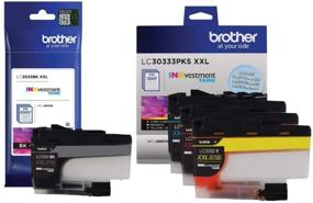 img 2 attached to 🖨️ Brother LC3033 Super High Yield Ink-4 Pack - Black/Cyan/Magenta/Yellow (Includes (1) LC3033BK, (1) LC3033C, (1) LC3033M, (1) LC3033Y)