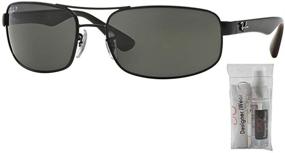 img 1 attached to Превосходное качество в солнцезащитных очках Ray Ban RB3445 с матовой поларизацией