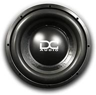 🔊 powerful dc audio level 2 10" subwoofer - dual voice coil, 2 ohm, 600/1200w logo