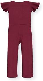 img 2 attached to 👗 Chic and Comfortable: Hope Henry Button Sleeve Girls' Jumpsuit for Stylish Girls
