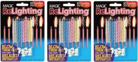 img 1 attached to 🎉 Unbelievable Magic Relighting Birthday Candles: 30 Candles Per Package!