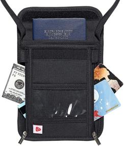 img 4 attached to AIKELIDA Passport Holder & Travel Organizer - Sleek & Efficient