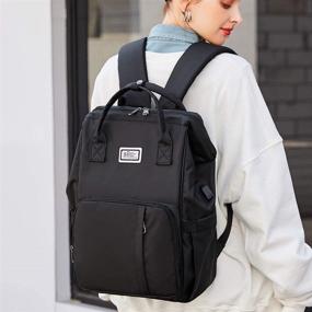 img 3 attached to 🎒 Stylish and Resistant Anti-Theft Professional Backpack