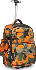 img 4 attached to HollyHOME Waterproof Backpack Students Camouflage