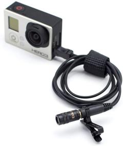 img 1 attached to 🎤 Enhanced EDUTIGE ETM-001 Omnidirectional 3.5mm 3-Pole(TRS) Microphone: Ideal for GoPro, DSLR, Mirrorless Cameras, or Digital Audio Recorders