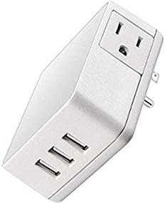 img 1 attached to 🔌 Insignia - USB Wall Charger with Wall Tap - White