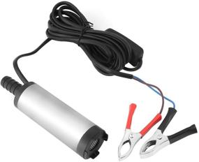 img 4 attached to High-Performance 12V Submersible Pump: Efficient Diesel, Water, and Kerosene Refueling Tool - 12L/min Stainless Steel Design