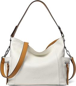 img 4 attached to BOSTANTEN Designer Handbags Shoulder Crossbody for Women, with Wallets - Hobo Bags