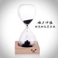 awaglass hand blown magnet hourglass magnetic logo