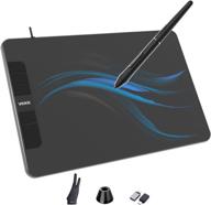 veikk vk640 drawing tablet 6x4 inch - battery-free stylus, android/windows/mac os compatible, tilt function supported, 8192 levels of pressure sensitivity logo