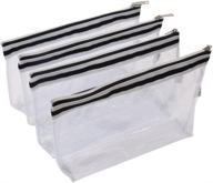augbunny water-resistant zippered cosmetic bag: versatile and practical for various uses logo