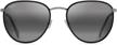 maui jim sunglasses gunmetal polarized outdoor recreation logo