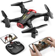 🚁 syma x400 mini drone with camera for adults & kids - 720p wifi fpv quadcopter with app control, altitude hold, 3d flip, one key function, headless mode, 2 batteries - easy to fly for beginners logo