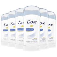 🌸 dove original clean invisible solid antiperspirant deodorant stick for women - all day underarm sweat & odor protection, 2.6 oz (pack of 6) logo