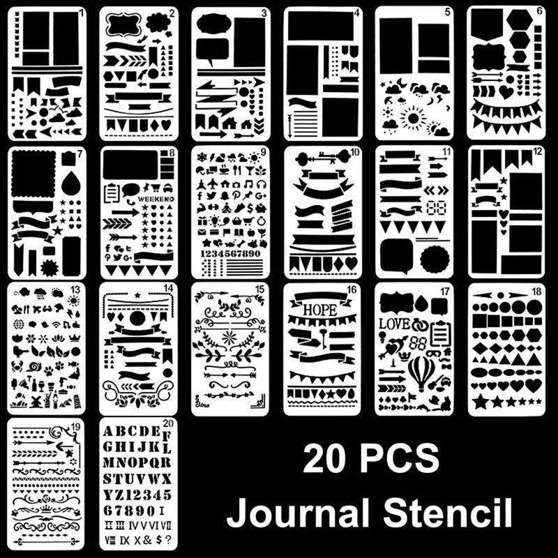 🔬 Organic Chemistry Stencil & Drafting Template…