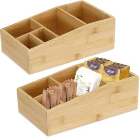 img 4 attached to Dicunoy Storage Organizer Compartments Seasoning
