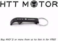 🔍 httmt- mt353-bk black spear blade mirrors | harley davidson sportster dyna softail compatible | universal fitment, 8mm or 10mm clockwise thread [part number: mt353-bk] logo