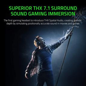 img 3 attached to 🎧 Razer Kraken Tournament Edition 7.1 Surround Sound Gaming Headset with Retractable Mic - USB DAC - PC, PS4, PS5, Switch, Xbox, Mobile - Black