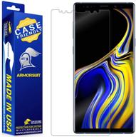 📱 усиленный защитный экран militaryshield armorsuit [case friendly] для samsung galaxy note 9 - анти-пузырчатая hd прозрачная пленка логотип