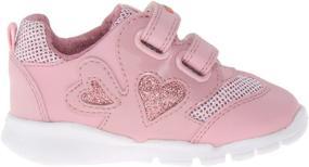 img 1 attached to Geox Runner Sneaker Toddler Light Girls' Shoes