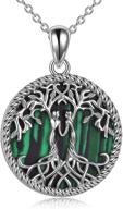 yfn sterling malachite necklace necklaces logo