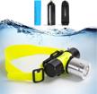 dotsog headlight waterproof underwater flashlight logo