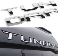 lepdun 3d raised tailgate insert letters rear emblems exterior accessories logo