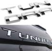 lepdun 3d raised tailgate insert letters rear emblems exterior accessories logo