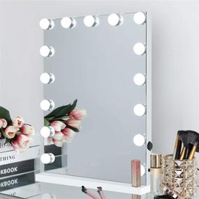 img 4 attached to Hollywood Vanity Mirror Lights Cosmetic Furniture