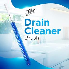 img 3 attached to 🚿 Flexible Fuller Brush Drain Cleaner Brush - Long Scrub Cleaner for Tubes & Pipes - Bristled Stick for Clog-Free Sinks, Bathtub, Shower & Dishwasher Drains