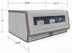 img 3 attached to Utureal Storage Containers Collapsible Organizer