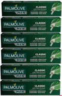 palmolive classic lather shave cream logo