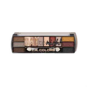 img 1 attached to 🌅 L.A. COLORS Day To Night 12 Color Eyeshadow Palette, Sundown – Professional-grade Eye Makeup with Stunning Pigment Variety!