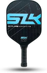 img 4 attached to SLK Atlas Pickleball Paddle: Graphite G5 Control Face & Polymer Rev-Core+ for Beginners