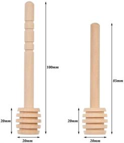 img 3 attached to Деревянный погружатель для медовой соты на свадьбу.