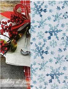 img 3 attached to ❄️ Stylish Snowflake-themed Lintex Snowflakes Christmas Tablecloth: Add a Touch of Elegance and Winter Charm to Your Dining Experience