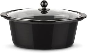 img 3 attached to 🔮 Disney Pixar Slow Cooker: 7 Quart Black Edition - Perfect for Magical Meals!