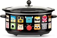 🔮 disney pixar slow cooker: 7 quart black edition - perfect for magical meals! логотип