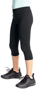 img 3 attached to 💨 C9 Champion Girls' Capri Leggings: Comfy and Stylish Activewear for Girls